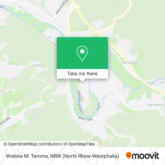 Карта Wiebke M. Temme