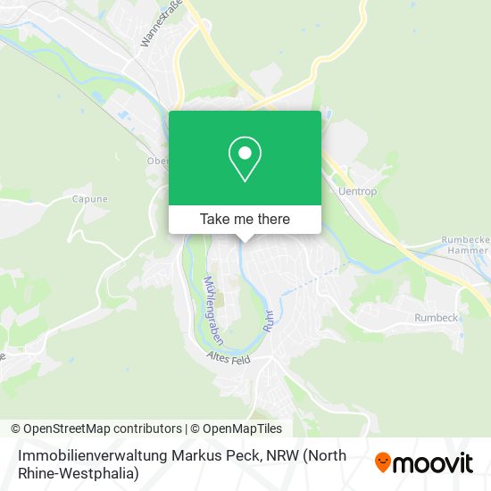 Immobilienverwaltung Markus Peck map