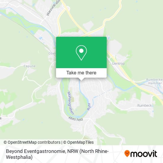 Beyond Eventgastronomie map