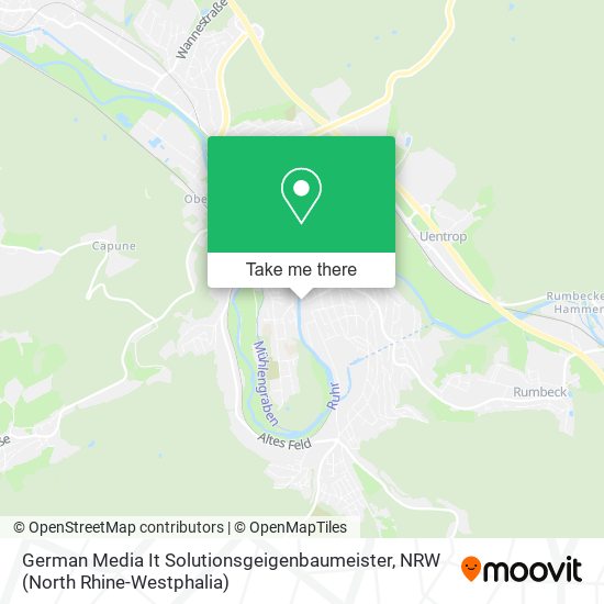 German Media It Solutionsgeigenbaumeister map