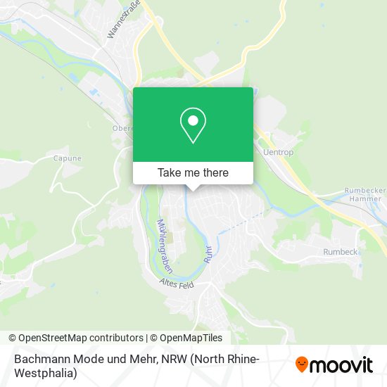 Bachmann Mode und Mehr map
