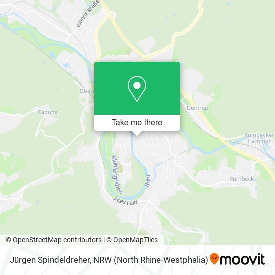 Jürgen Spindeldreher map