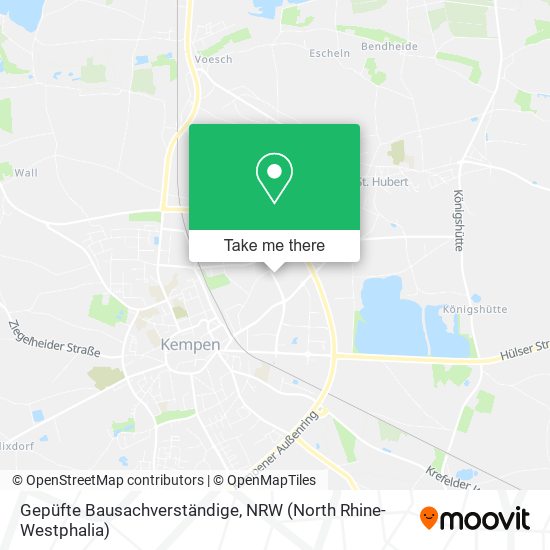 Gepüfte Bausachverständige map