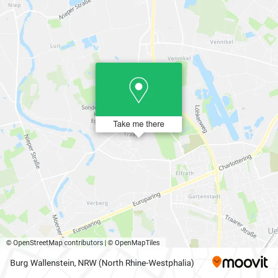 Burg Wallenstein map