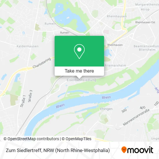 Карта Zum Siedlertreff