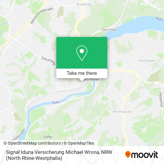 Карта Signal Iduna Versicherung Michael Wrona