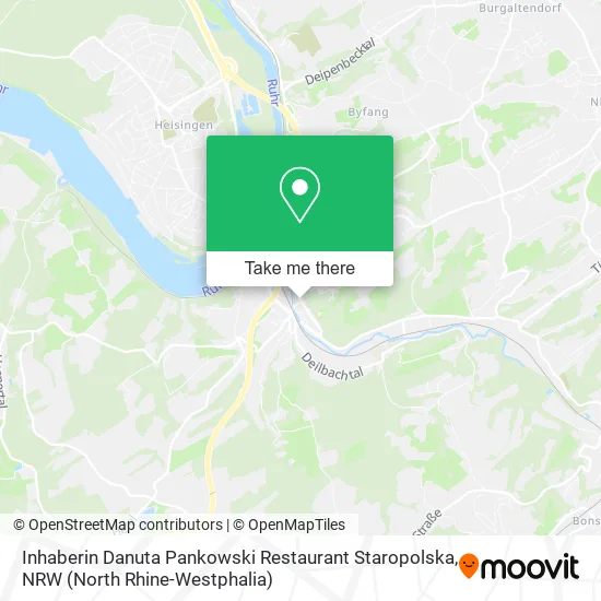 Inhaberin Danuta Pankowski Restaurant Staropolska map
