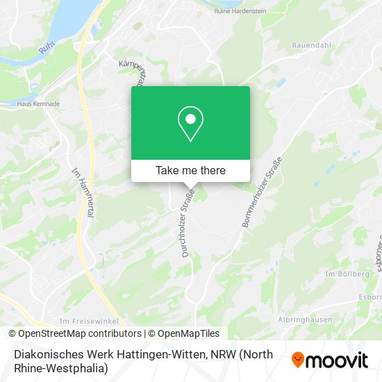 Diakonisches Werk Hattingen-Witten map