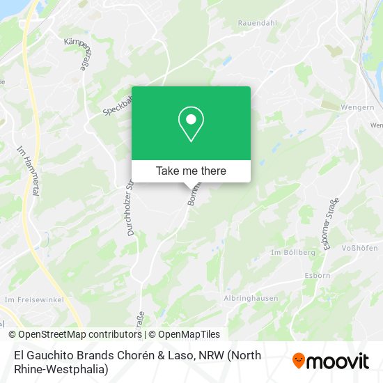 El Gauchito Brands Chorén & Laso map