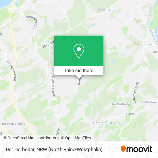 Карта Der Herbeder