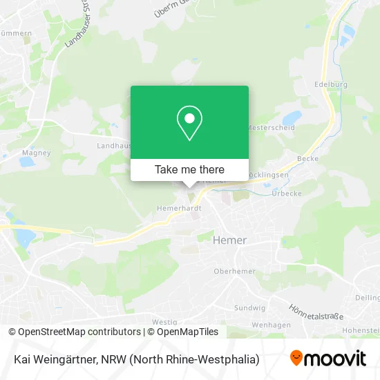 Карта Kai Weingärtner