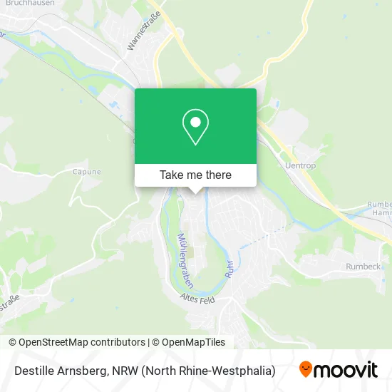 Destille Arnsberg map