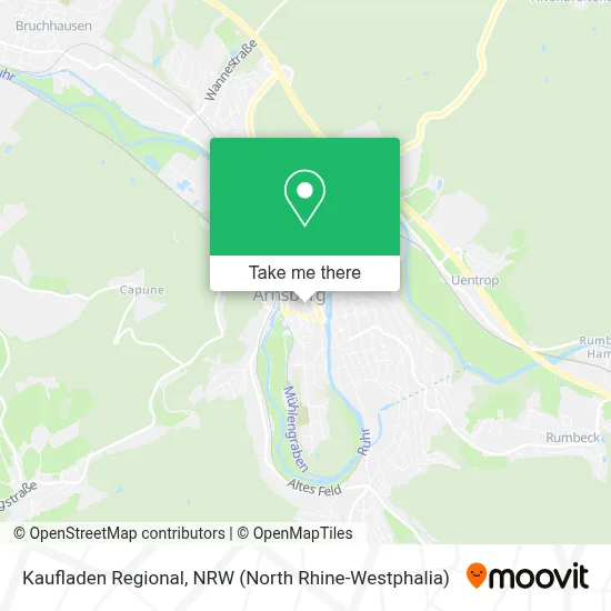 Kaufladen Regional map