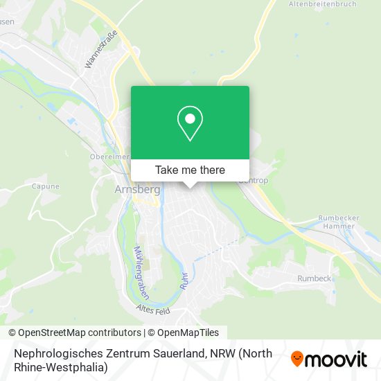 Nephrologisches Zentrum Sauerland map