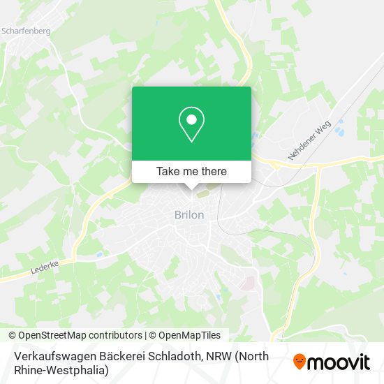 Verkaufswagen Bäckerei Schladoth map