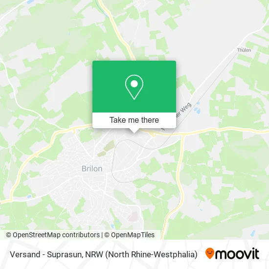 Карта Versand - Suprasun