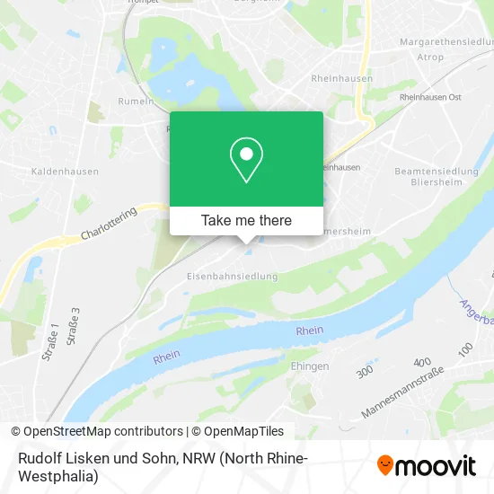 Rudolf Lisken und Sohn map