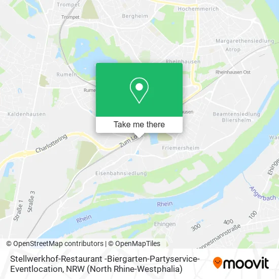 Карта Stellwerkhof-Restaurant -Biergarten-Partyservice-Eventlocation