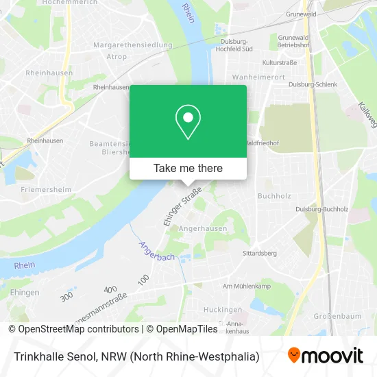 Карта Trinkhalle Senol