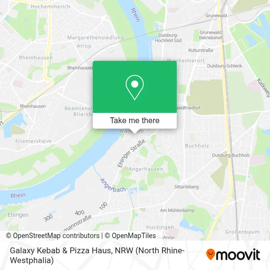 Galaxy Kebab & Pizza Haus map