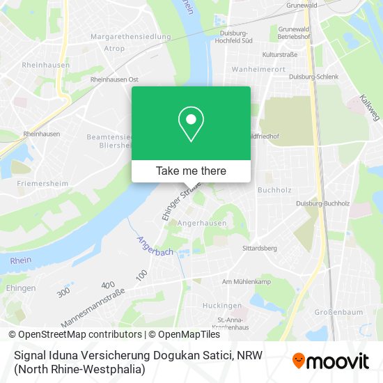 Signal Iduna Versicherung Dogukan Satici map