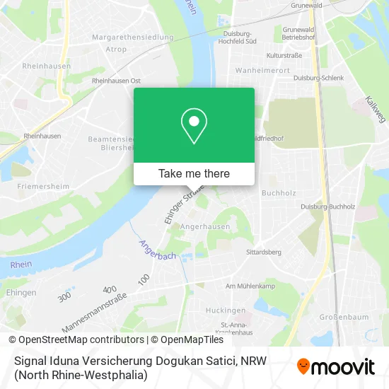 Карта Signal Iduna Versicherung Dogukan Satici