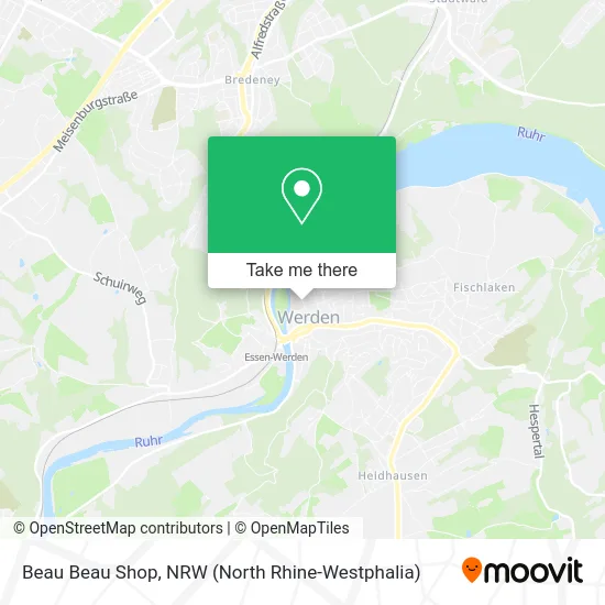 Beau Beau Shop map