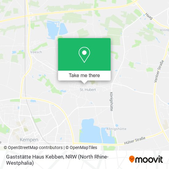 Gaststätte Haus Kebben map
