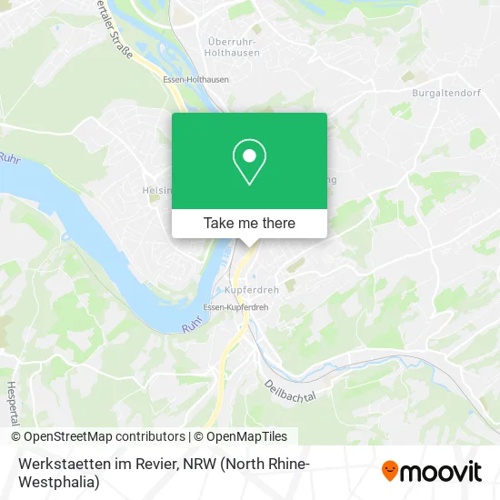 Карта Werkstaetten im Revier