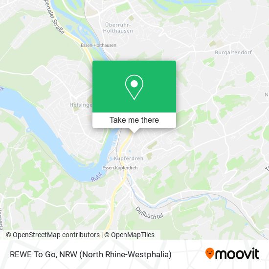 REWE To Go map