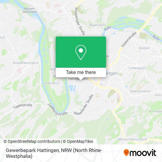 Gewerbepark Hattingen map