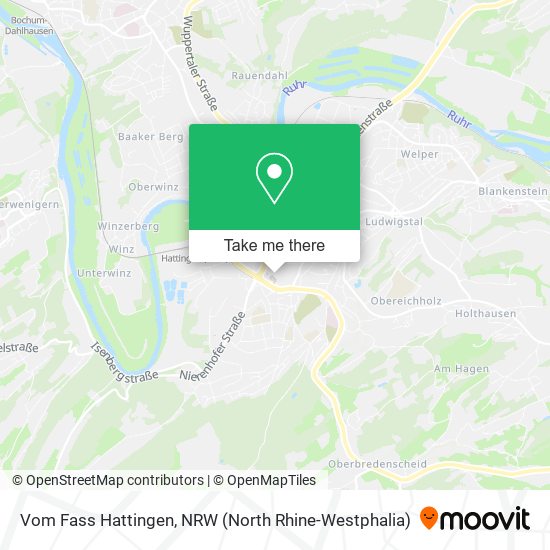 Vom Fass Hattingen map