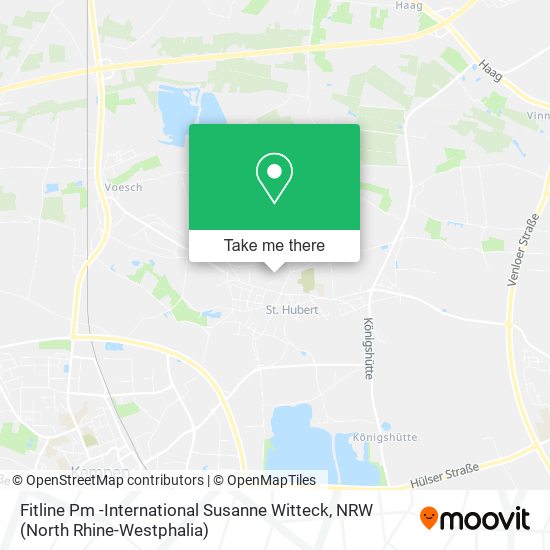 Fitline Pm -International Susanne Witteck map