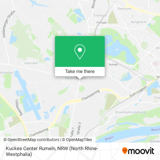 Kuckes Center Rumeln map