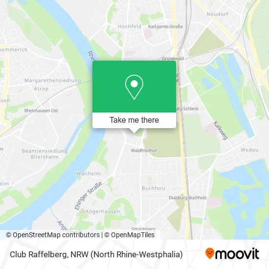 Карта Club Raffelberg