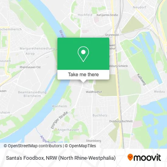 Карта Santa's Foodbox