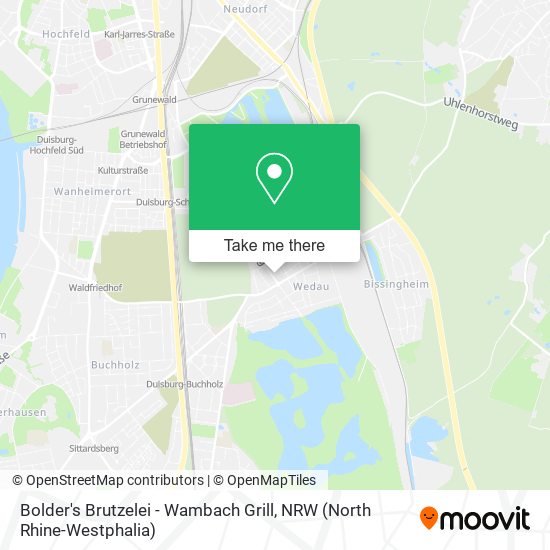 Bolder's Brutzelei - Wambach Grill map