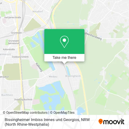 Карта Bissingheimer Imbiss Irenes und Georgios