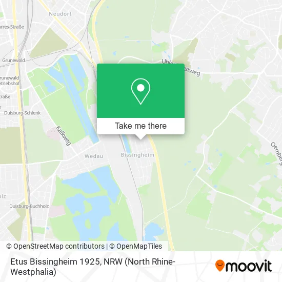 Etus Bissingheim 1925 map