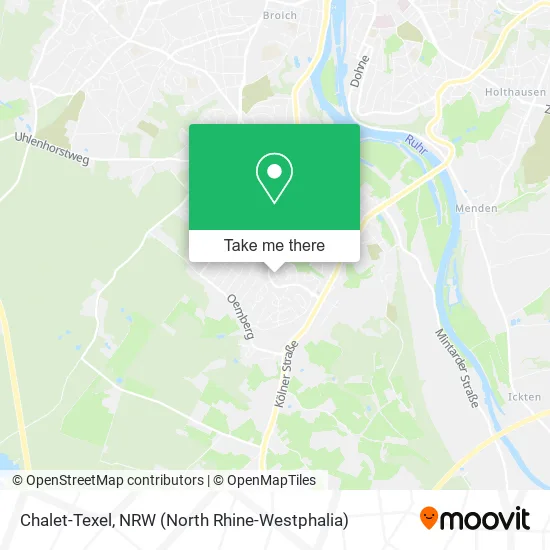 Карта Chalet-Texel