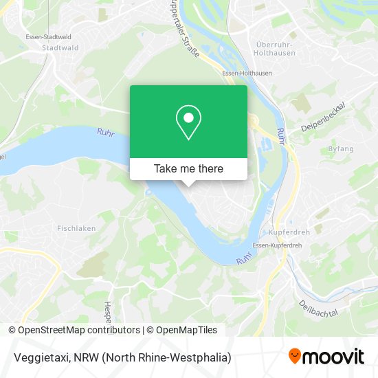 Veggietaxi map