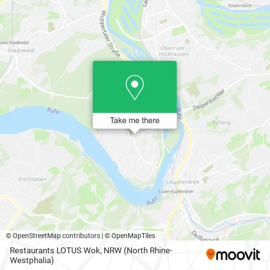 Restaurants LOTUS Wok map