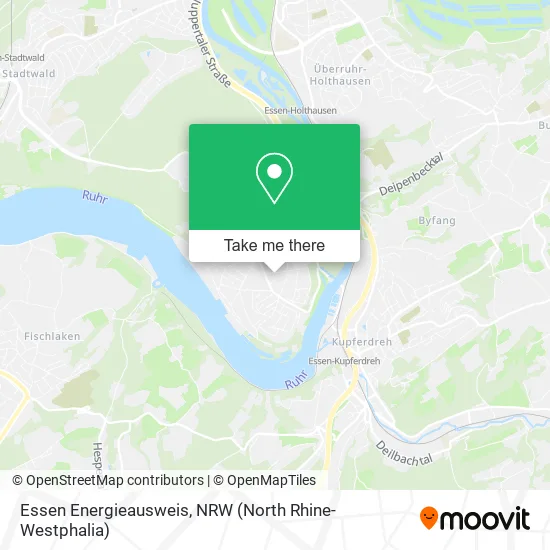 Карта Essen Energieausweis