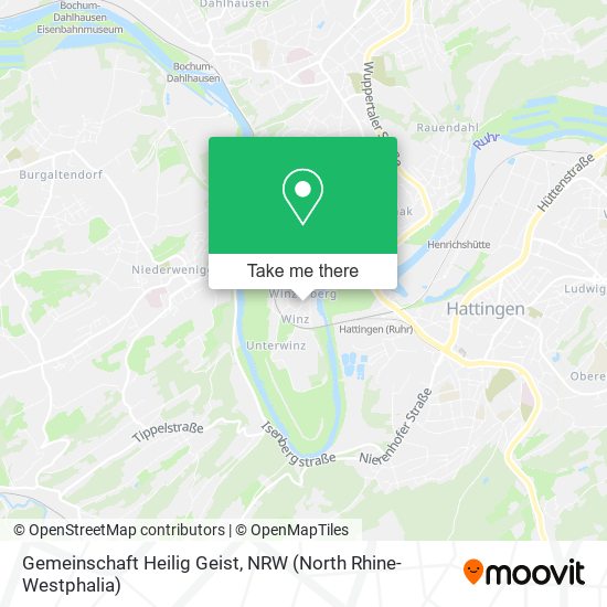 Gemeinschaft Heilig Geist map