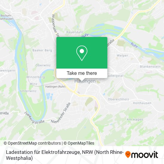 Ladestation für Elektrofahrzeuge map