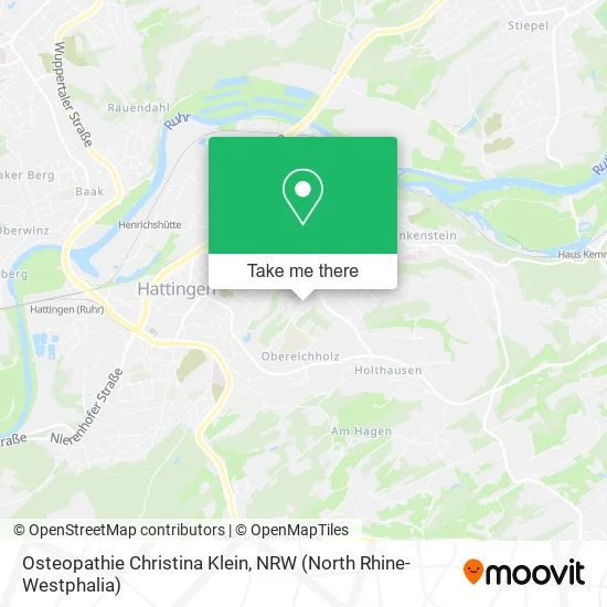 Osteopathie Christina Klein map