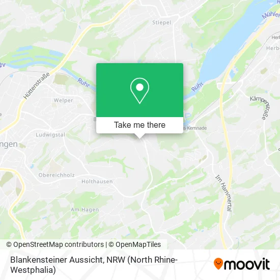 Карта Blankensteiner Aussicht