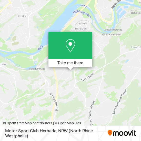 Карта Motor Sport Club Herbede