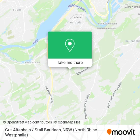 Карта Gut Altenhain / Stall Baudach