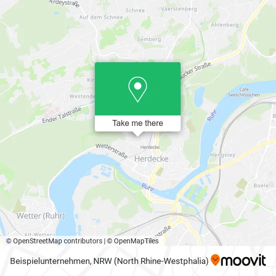 Карта Beispielunternehmen